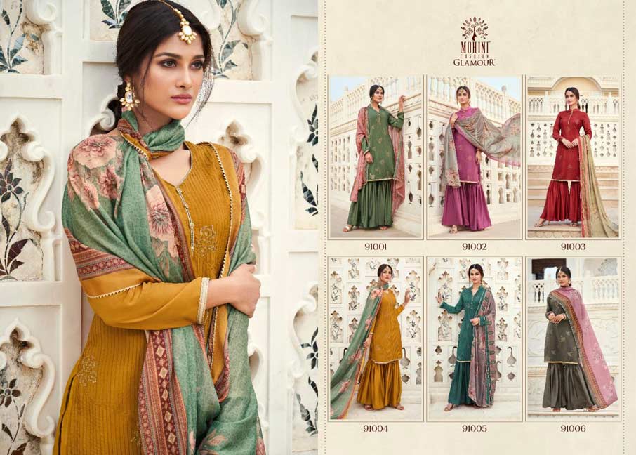 Glamour Vol-91 Crepe Salwar Kameez Catalogue Glamour Vol-91 Crepe Salwar Kameez Catalogue